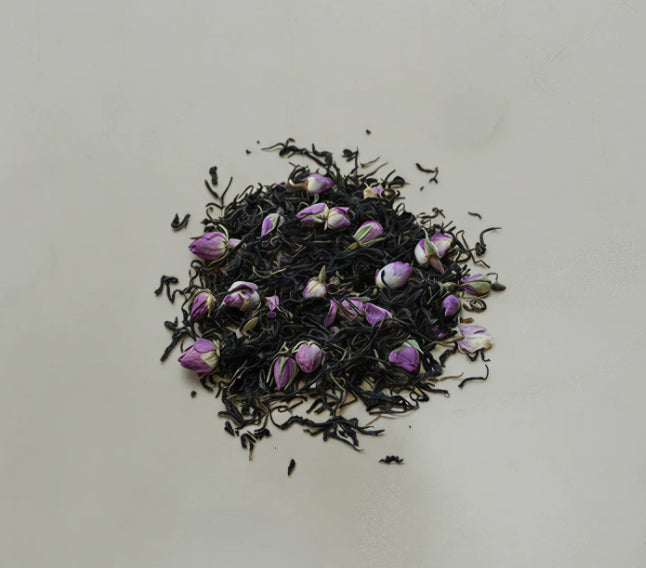 O2H Tea Blush Dawn (Rose Black Tea) Loose Leaf