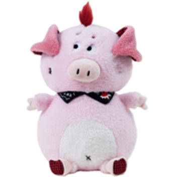 Glee Beanx – Chubby Series Plush - Punky the Punk Pig 22cm