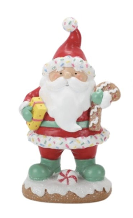 Resin Xmas Gnome 10.5x7.5x18cm