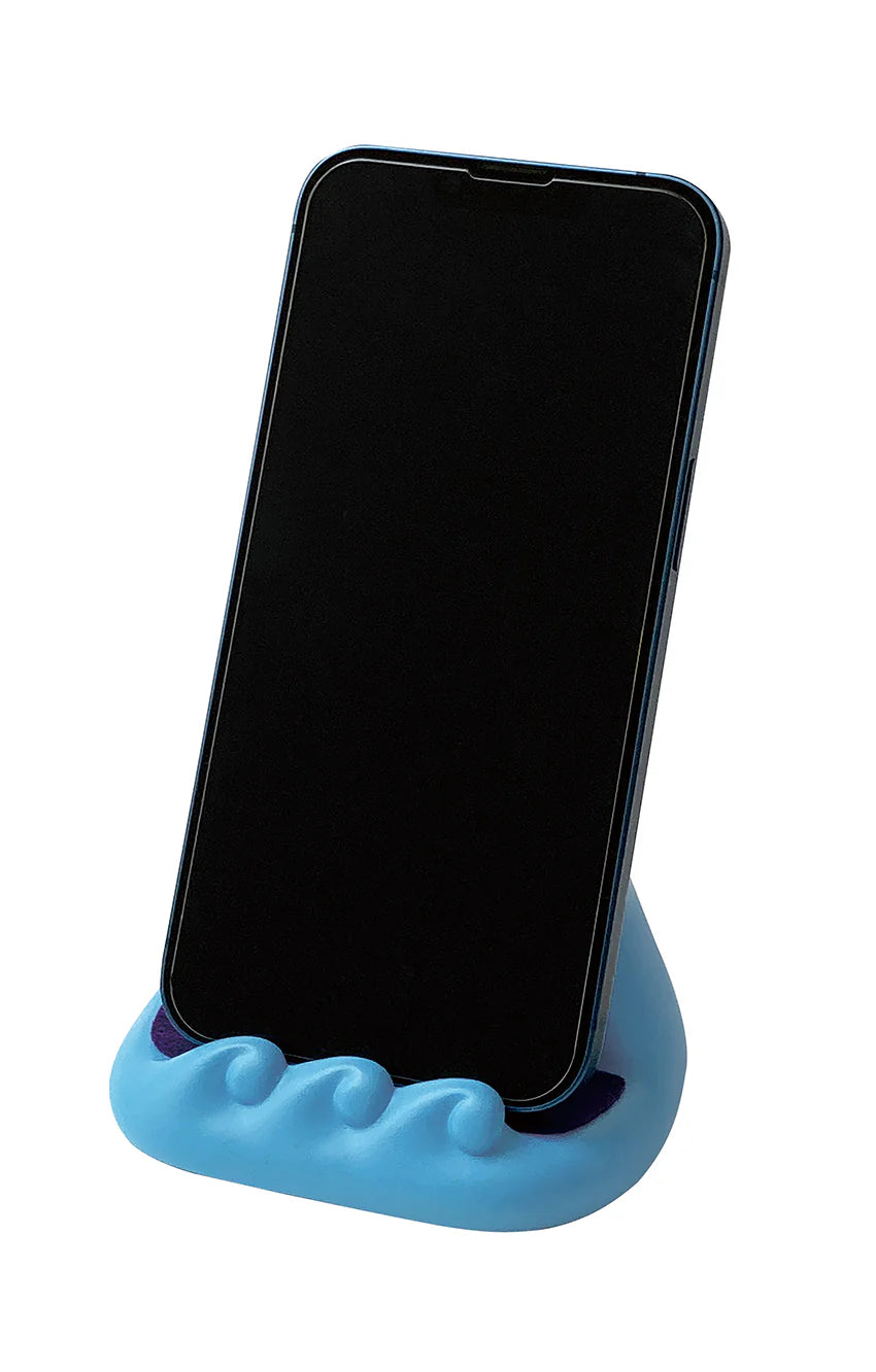 Decole Concombre Relaxing at Fuji Smartphone Stand - Bicolour Cat