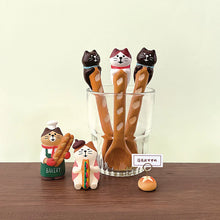 Load image into Gallery viewer, Decole Concombre Yamaneko Bakery Spoon - Hachi Cat
