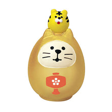 Load image into Gallery viewer, Decole Concombre - Fuku Mono Lucky Cat Daruma Gold
