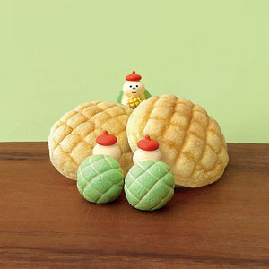 Decole Concombre Figurine - Yamaneko Bakery - Melon Bread Turtle