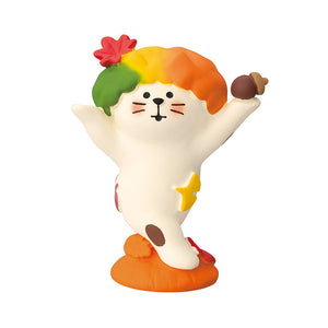 Decole Concombre Figurine - Mushroom Forest - Dancing Cat