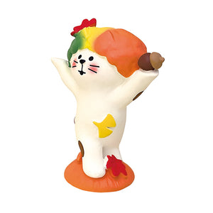 Decole Concombre Figurine - Mushroom Forest - Dancing Cat