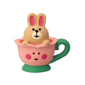 Decole Concombre - Alice in Wonderland Cat teacup rabbit pink