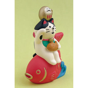 Decole Concombre Figurine - Fuku Mono - Lucky Cat & Snapper