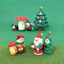 Load image into Gallery viewer, Decole Concombre Figurine - Christmas in Mushroom Forest - Singing Tree
