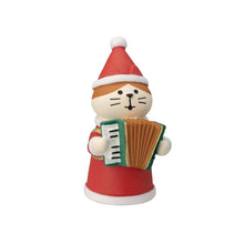 Load image into Gallery viewer, Decole Concombre Figurine - Christmas in Mushroom Forest - Accordion
