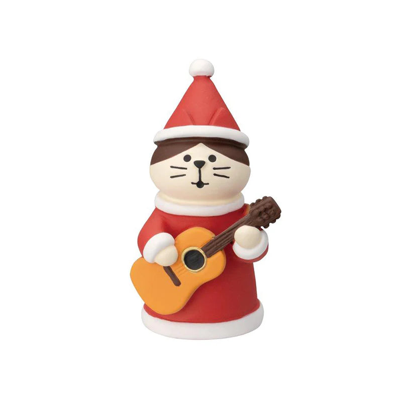 Decole Concombre Figurine - Christmas in Mushroom Forest - Guitar