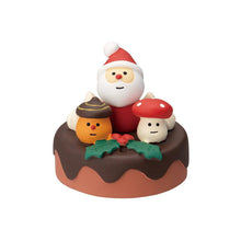Load image into Gallery viewer, Decole Concombre Figurine - Christmas in Mushroom Forest - Forest Christmas Cake
