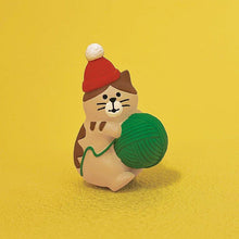 Load image into Gallery viewer, Decole Concombre Figurine - Christmas in Mushroom Forest - Naughty Kitten Yarn
