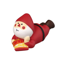 Load image into Gallery viewer, Decole Concombre Figurine - Retro Xmas Party - Santa &amp; Chips
