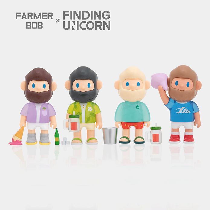 Finding Unicorn Farmer Bob Island Series Blind Box