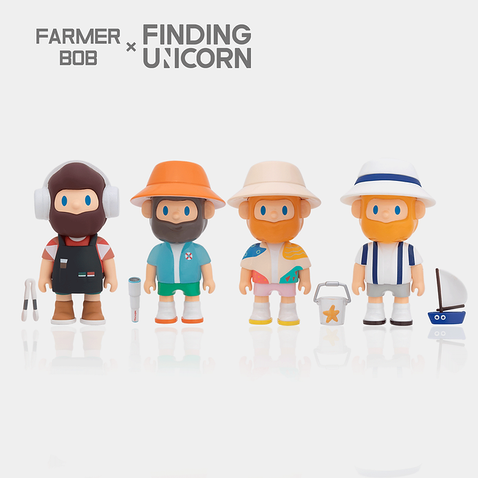 Finding Unicorn Farmer Bob Island Series Blind Box