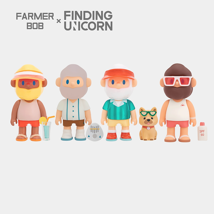 Finding Unicorn Farmer Bob Island Series Blind Box
