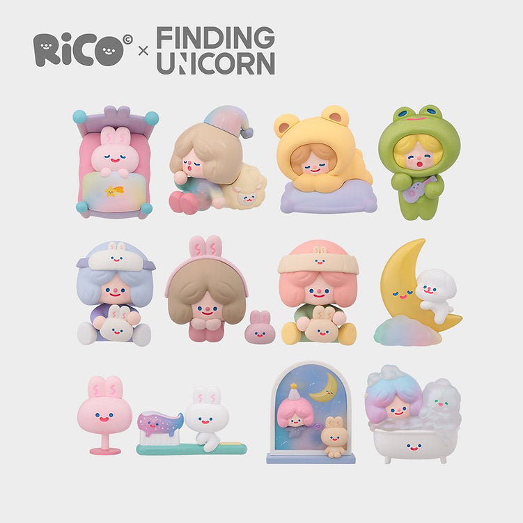 Finding Unicorn RiCO Happy Room Tour Series Blind Box