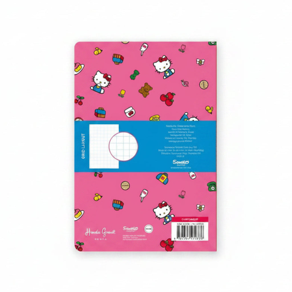 Hello Kitty and Friends All Wrapped Up: Stitched Paperback Pocket Notebook