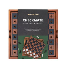 Load image into Gallery viewer, Luckies Iron &amp; Glory - Chess &amp; Checkers Multi-Coloured 14x3x14cm
