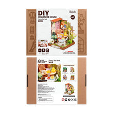 Load image into Gallery viewer, Robotime Rolife Fancy Tea Yard DIY Miniature House DS038

