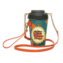 Load image into Gallery viewer, Vendula Sugar and Spice Coffee Shop Pumpkin Spice Latte Bag
