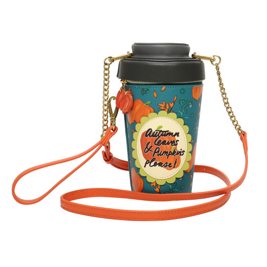 Vendula Sugar and Spice Coffee Shop Pumpkin Spice Latte Bag