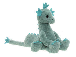 Bear & Me By Charlie Bears Nessie Loch Ness Monster Seaweed Green 25cm
