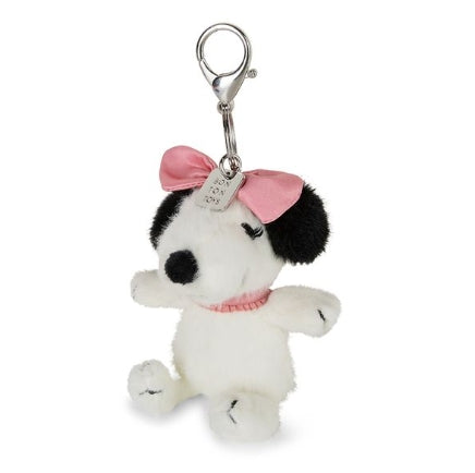 Peanuts Lucky Belle Fuzzy Keychain Cream 10 cm