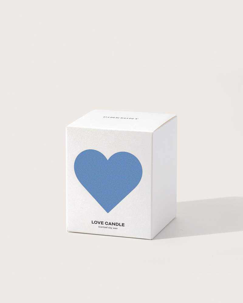 Pinkmint Candle Blue Whisper Soy Candle