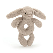 Load image into Gallery viewer, Jellycat Ring Rattle Bashful Bunny Beige 18cm
