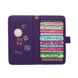 Vendula Travelling Library Universal Flip Phone Case