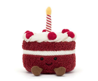 Jellycat Amuseables Red Velvet Cake 16cm