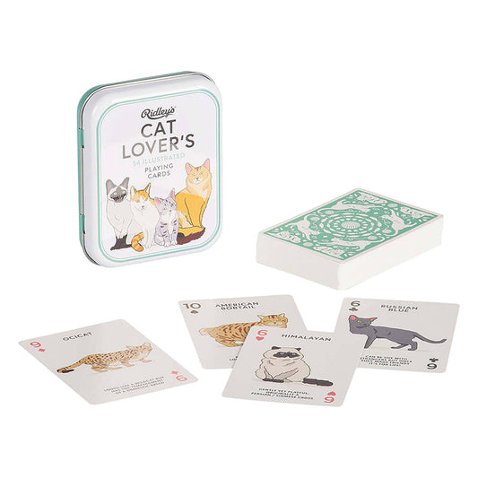 Ridleys Cat Lover's Playing Cards Multi-Coloured 2.5x8.2x10cm