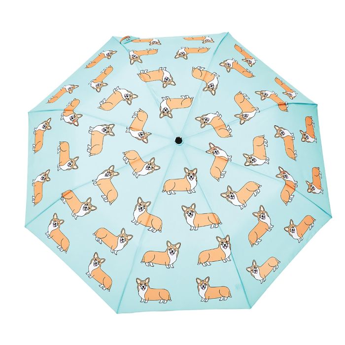 Original Duckhead Duck Umbrella Compact - Coucou Suzette Corgi Mint 5x7x35cm