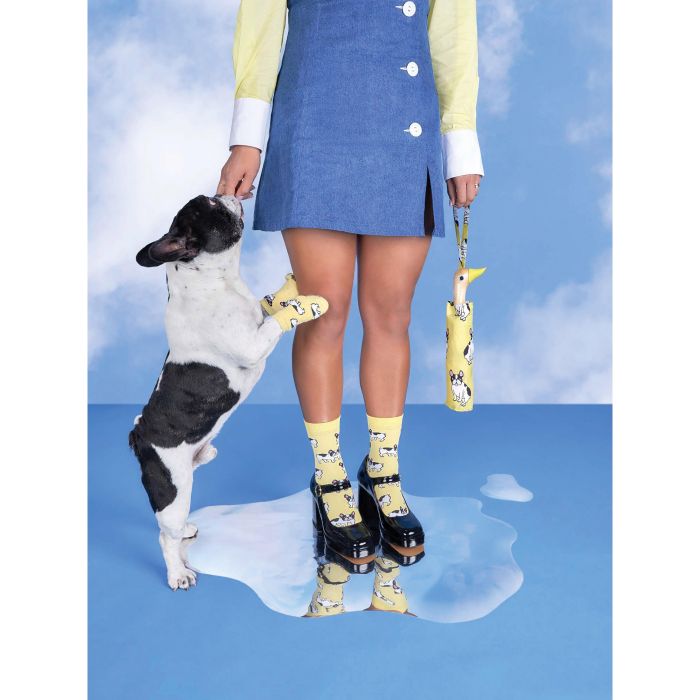 Original Duckhead Duck Umbrella Compact - Coucou Suzette Bouledogue Yellow 5x7x35cm