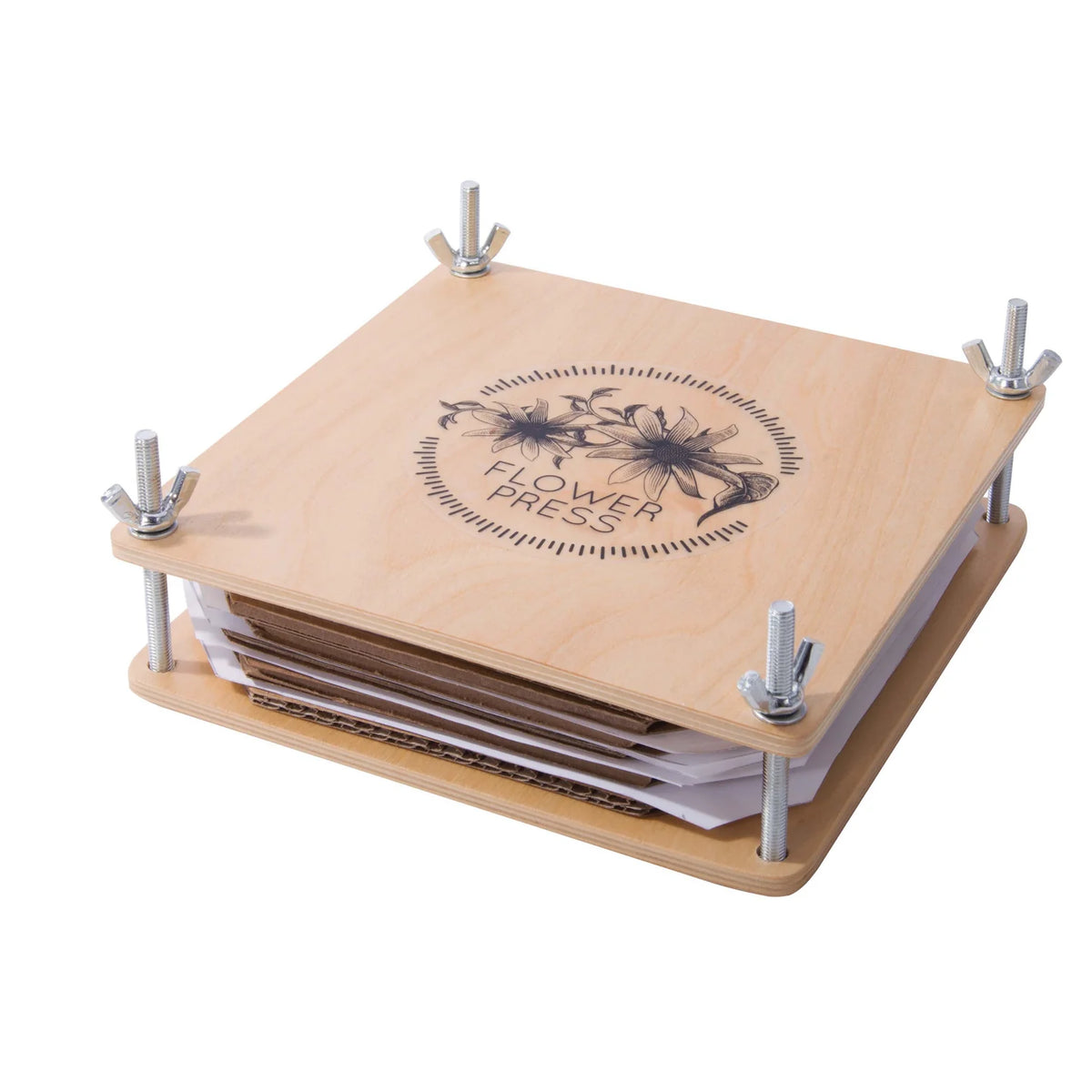 Discovery Zone Classic Flower Press - Wood