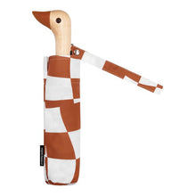 Load image into Gallery viewer, The Original Duckhead Umbrella Compact-Peanut Butter Checks
