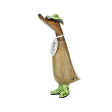 Load image into Gallery viewer, Duck Floral Hat Duckling Natural

