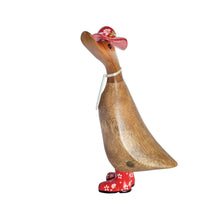 Load image into Gallery viewer, Duck Floral Hat Duckling Natural
