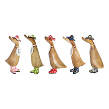 Load image into Gallery viewer, Duck Floral Hat Duckling Natural
