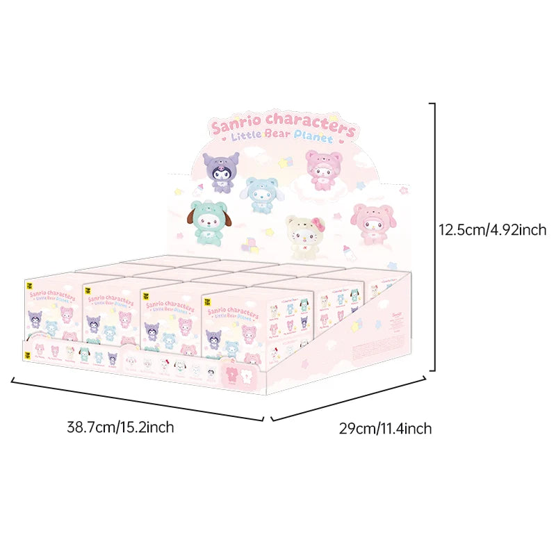 Toptoy Sanrio characters Little Bear Planet Series Plush Pendant Blind Box