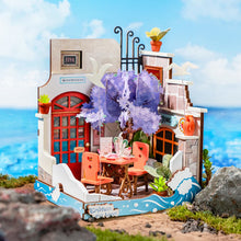 Load image into Gallery viewer, Robotime Rolife Sea Holiday Restaurant DIY Miniature House DS039
