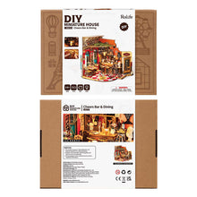 Load image into Gallery viewer, Robotime Rolife Cheers Bar &amp; Dining DIY Miniature House DG173
