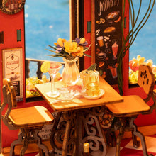 Load image into Gallery viewer, Robotime Rolife Cheers Bar &amp; Dining DIY Miniature House DG173
