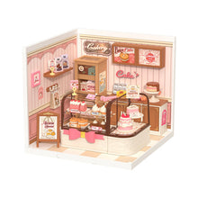 Load image into Gallery viewer, Robotime Rolife Tasty Cake Shop DIY Miniature House DW019B
