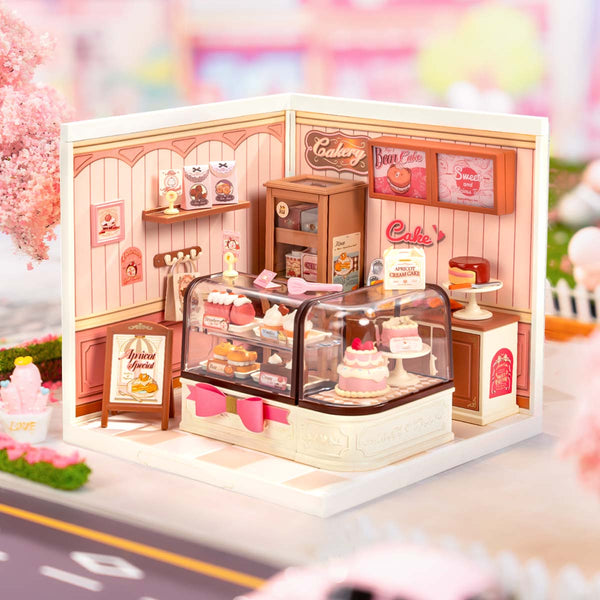 Robotime Rolife Tasty Cake Shop DIY Miniature House DW019B