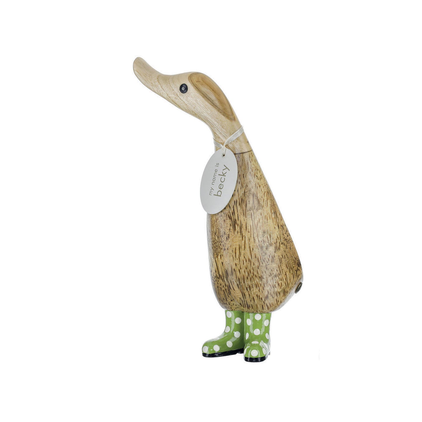 DCUK Natural Welly Duckling Spotty (1pc)