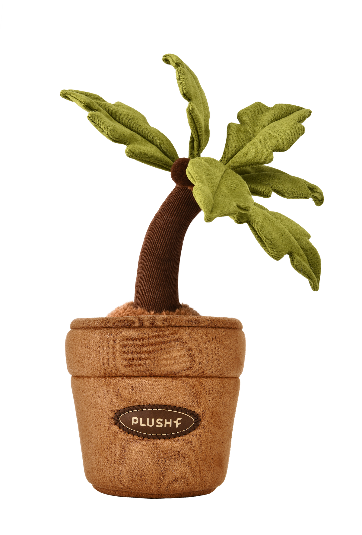 PlushWoods Coconut Tree Plant Plush With Pot 25cm