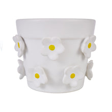 Load image into Gallery viewer, Emporium Lily Planter White 13x12.6x10.3cm
