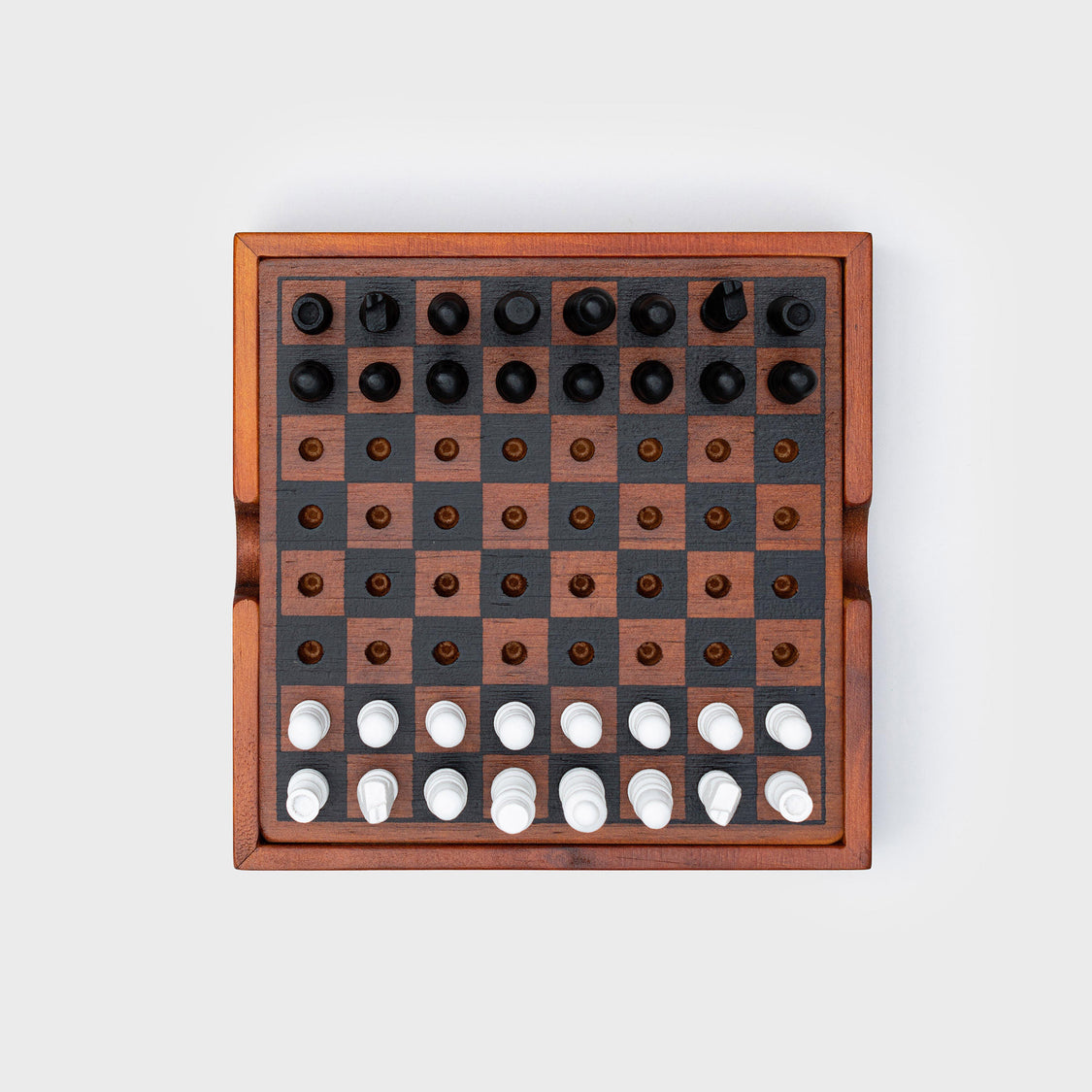Luckies Iron & Glory - Chess & Checkers Multi-Coloured 14x3x14cm